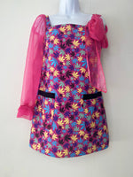 CFW Blaze Handmade Pink Dress One Sleeve/Bow Design