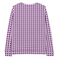 spLIT All-Over Checkered Leaf Sweatshirt