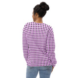 spLIT All-Over Checkered Leaf Sweatshirt