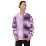 spLIT All-Over Checkered Leaf Sweatshirt