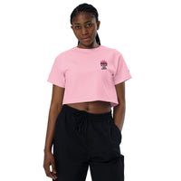 Champion Embroidered Crop-Top