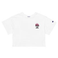 Champion Embroidered Crop-Top