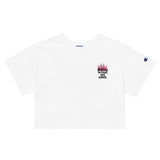 Champion Embroidered Crop-Top