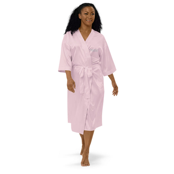 Highly Empowered Satin Robe